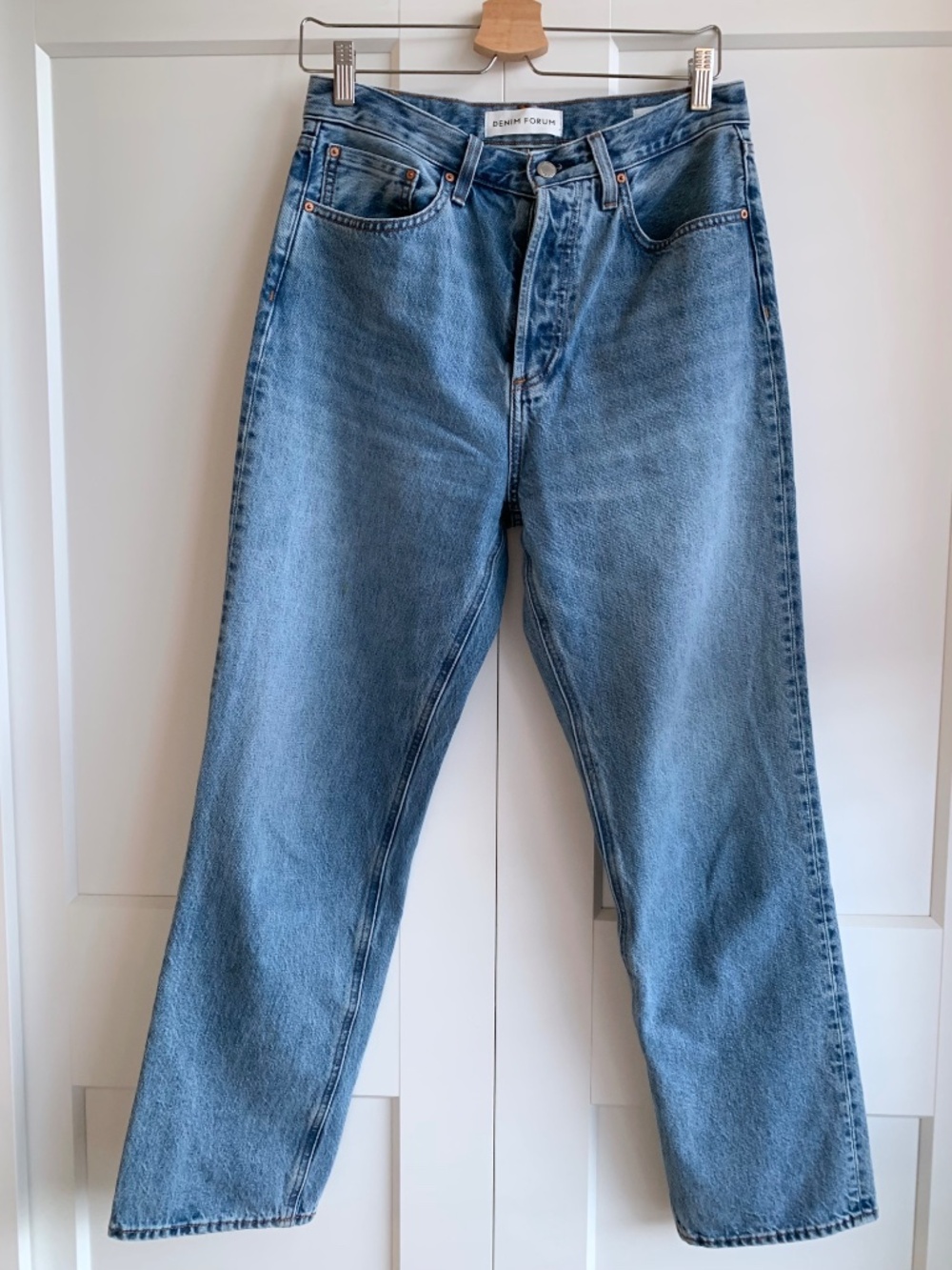 Denim Forum The Joni High Rise Loose size 28 with 30 L